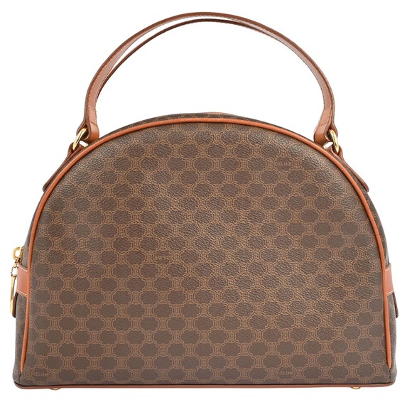 Céline Macadam Brown Canvas handbag - Picture 1 of 9